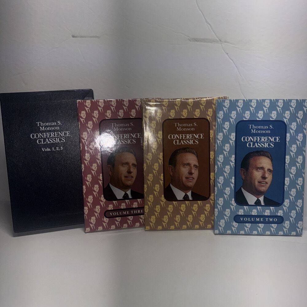 Thomas S. Monson Conference Classics Volumes. 1-3 Full Box Set LDS Mormon 1984